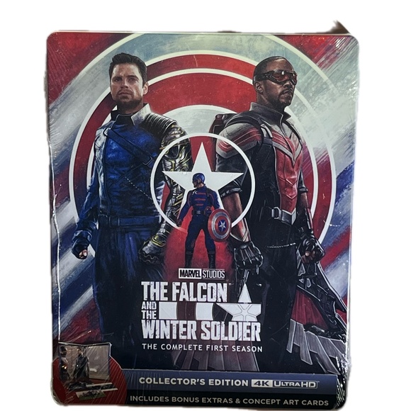 Marvel Falcon & Winter Soldier Season 1 4K Ultra HD Collector's Edition Sealed - Picture 1 of 3